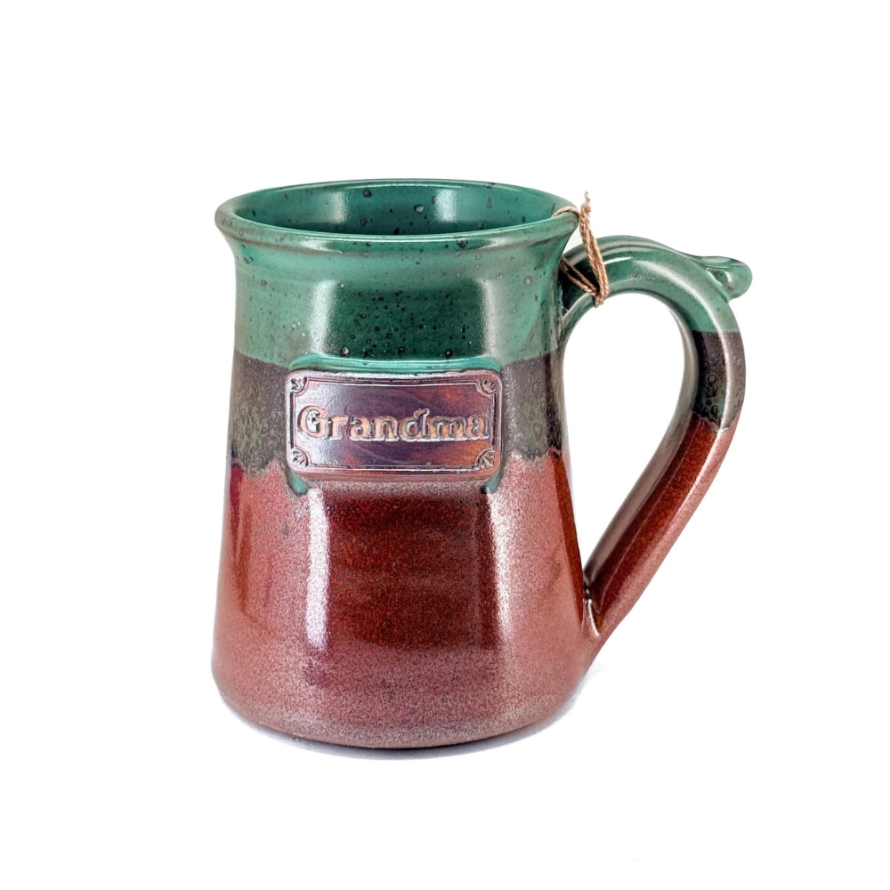 Grandma Mug hand-drawn medallion design