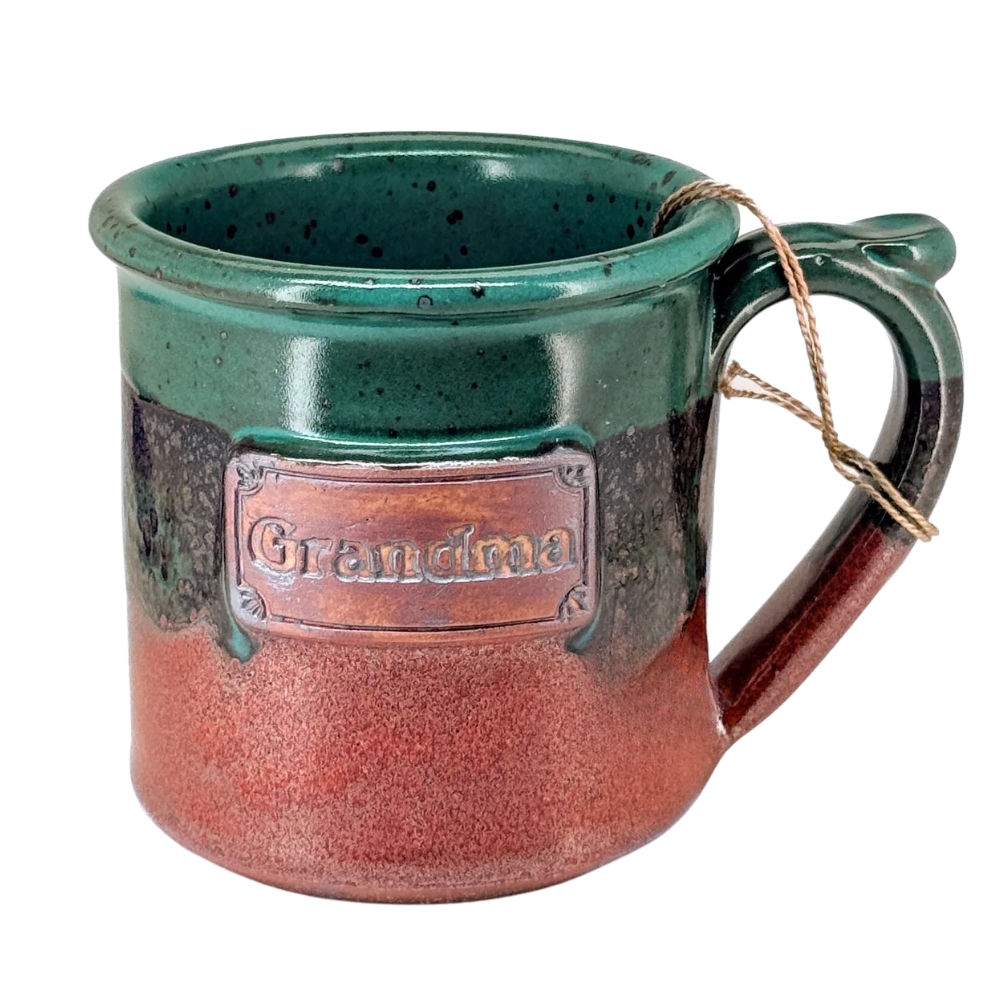 Grandma Mug hand-drawn medallion design