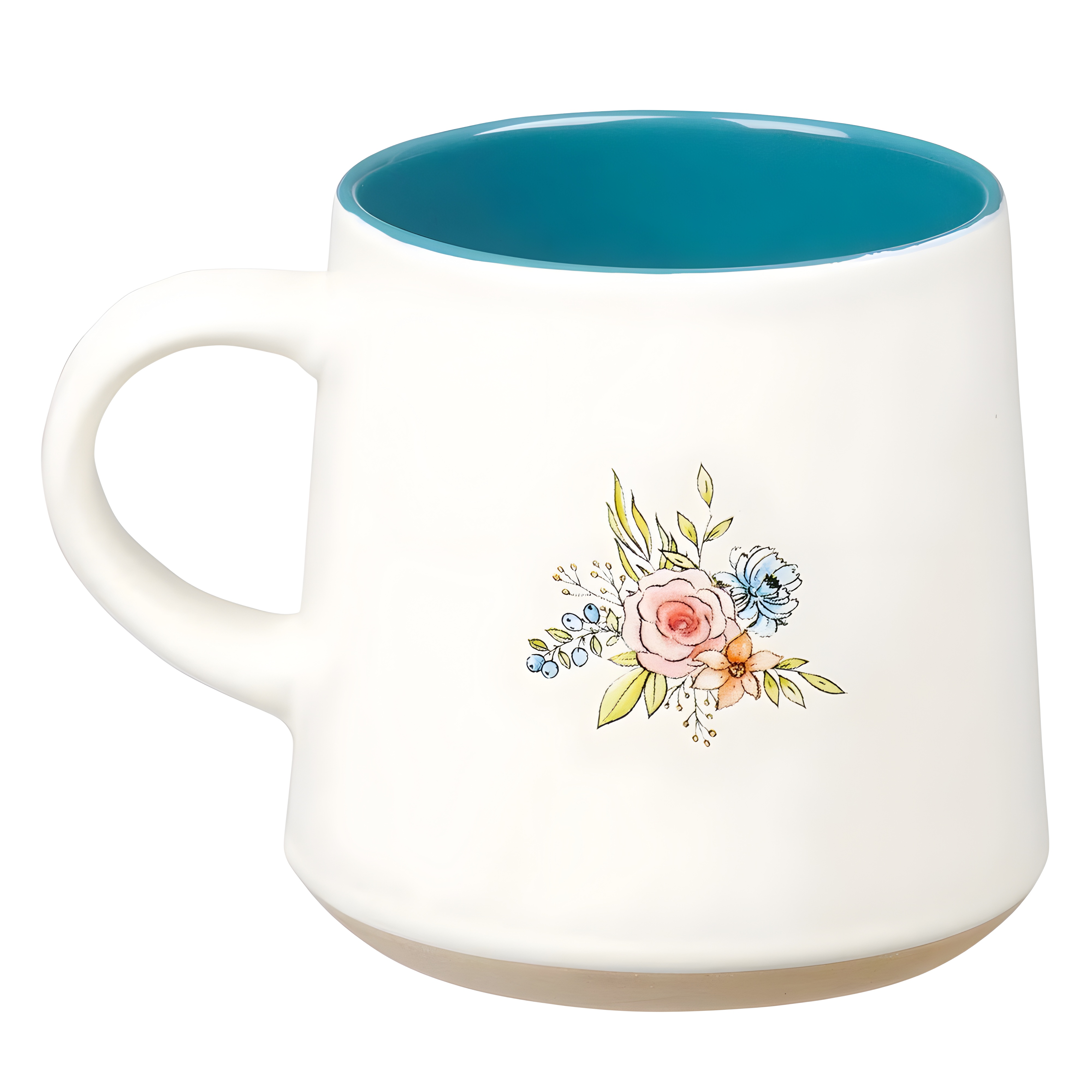Grandma Ceramic Coffee Mug with Clay Dipped Base