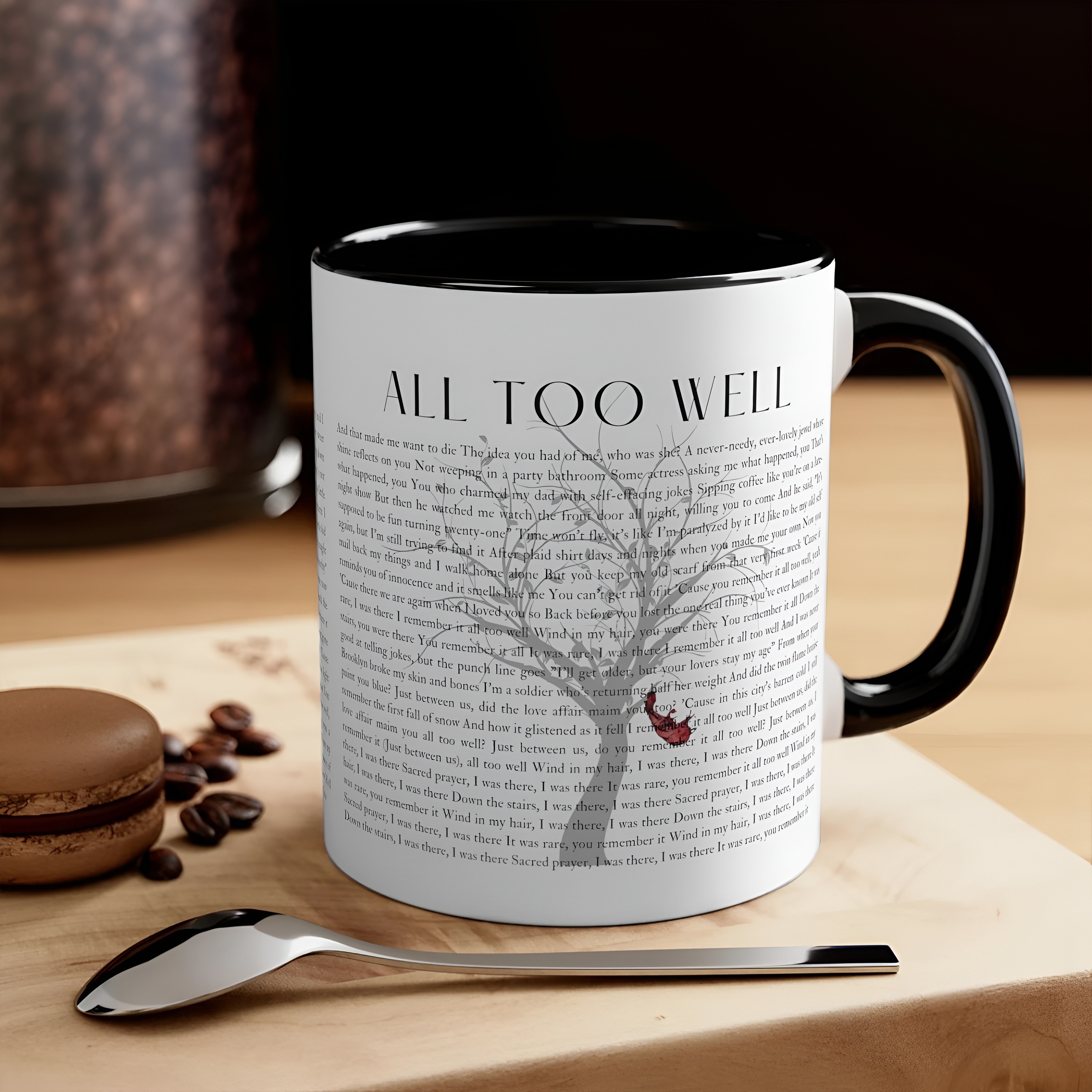 All Too Well Lyrics Printed Ceramic Mug