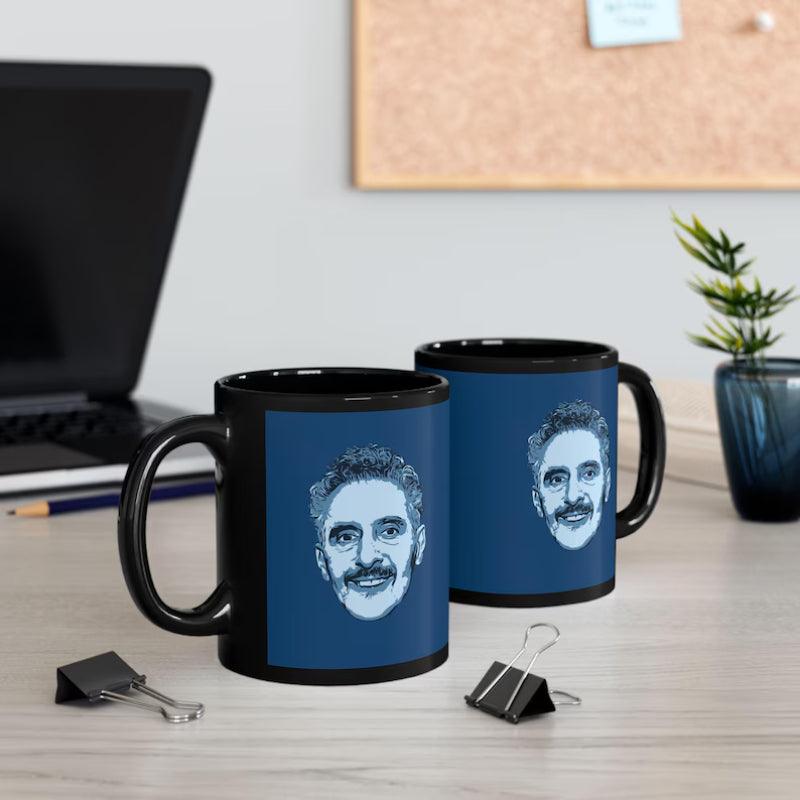 Monochrome Portrait Ceramic Mug-Mineral Mug