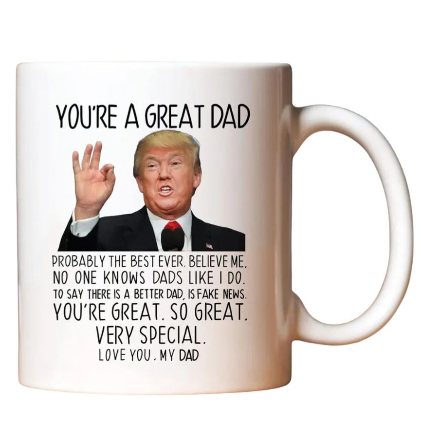 11 oz Ceramic Funny Great Dad Coffee Mug Novelty Drinkware