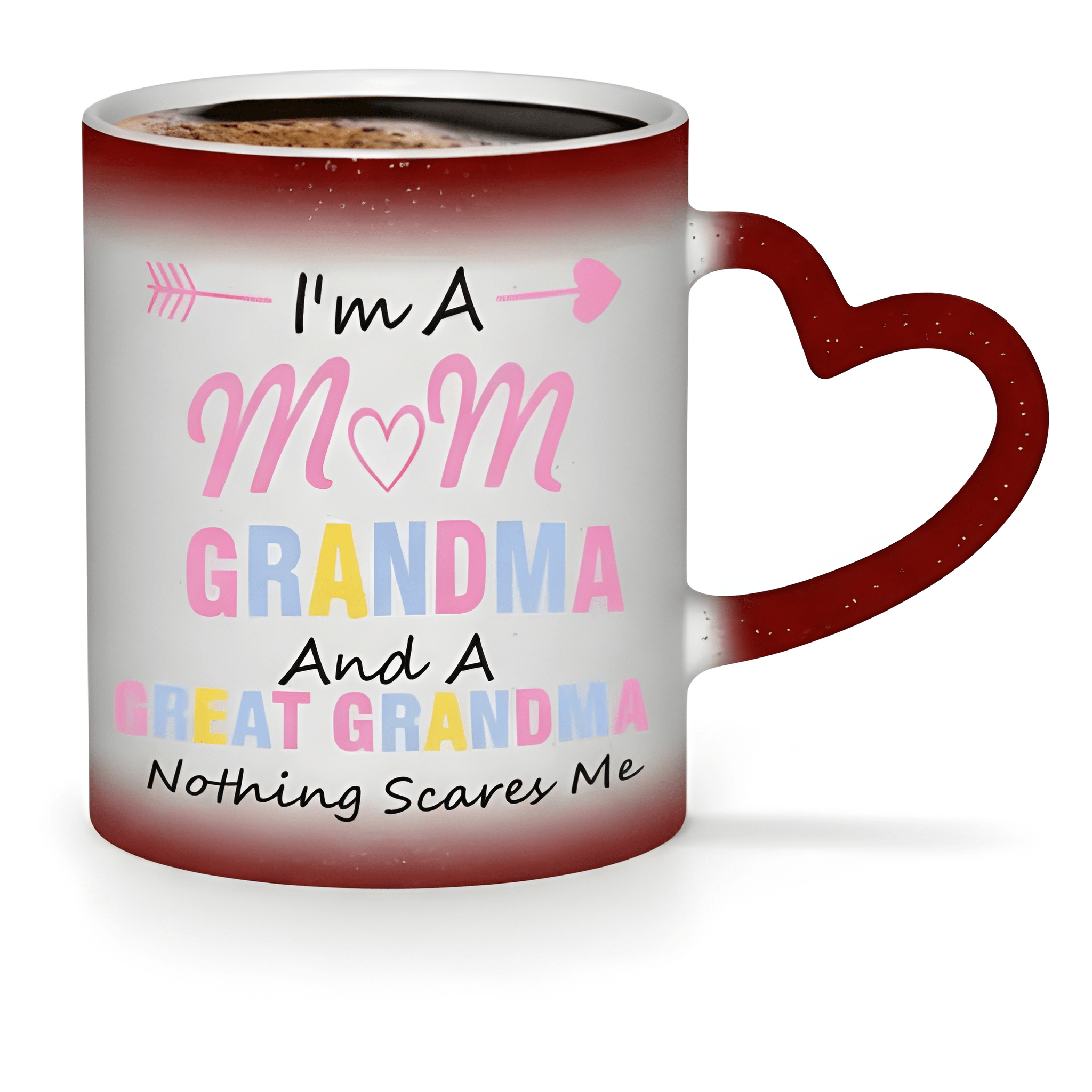 Heat Reveal Message Mug For Grandma