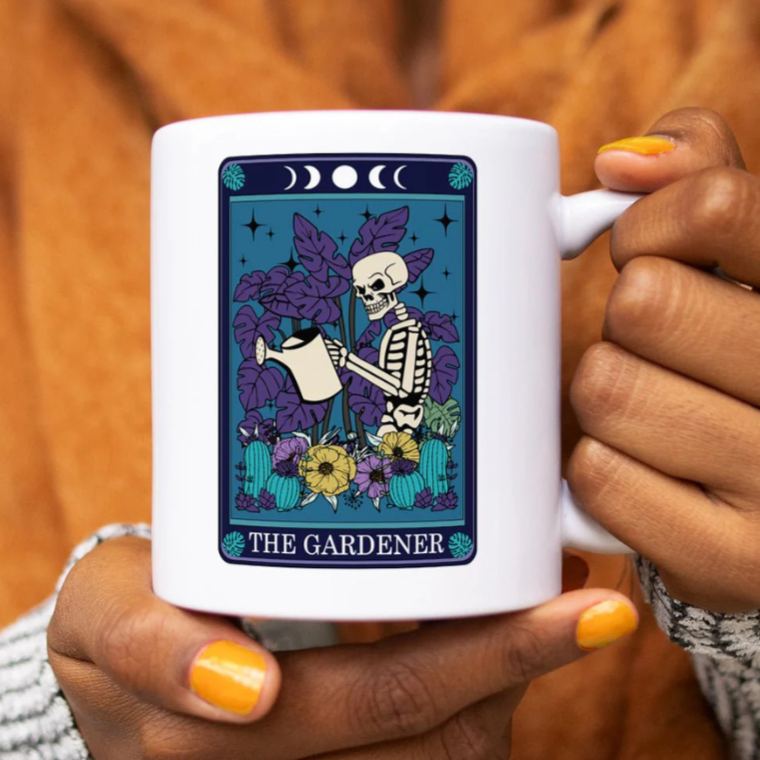 The Gardener Tarot Card Mug