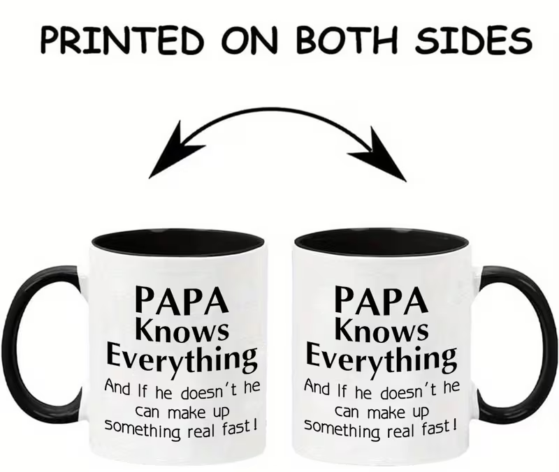   everything mug dad mug gift for men fathers day gift from kids daughter son christmas birthday gifts for dad men novelty ceramic coffee mugs 3