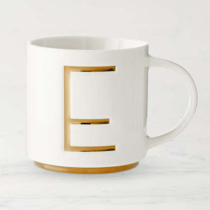 15oz Coffee Mug With A To Z Print-Mineral Mug