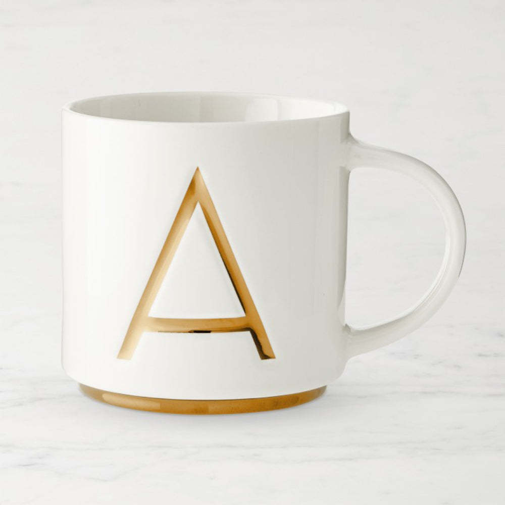 15oz Coffee Mug With A To Z Print-Mineral Mug