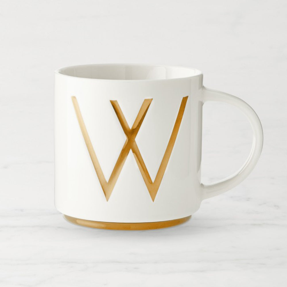 15oz Coffee Mug With A To Z Print-Mineral Mug
