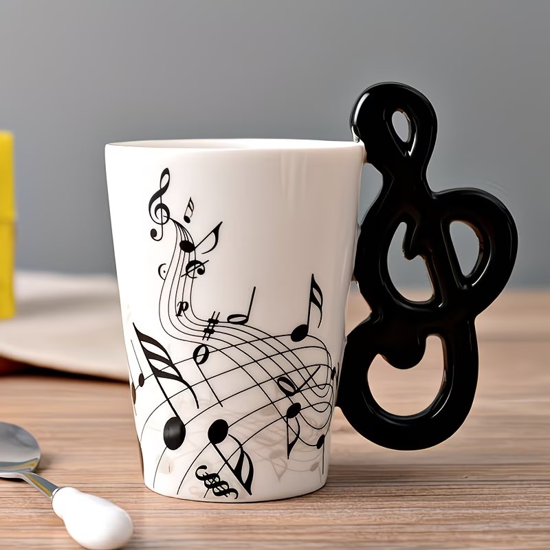 Mug with Musical Note Design