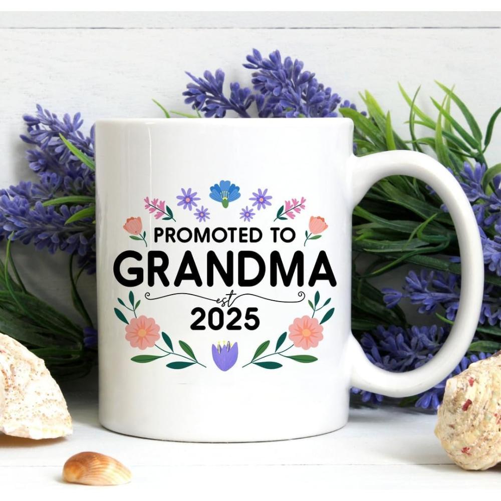 Promoted To Grandmas Mug