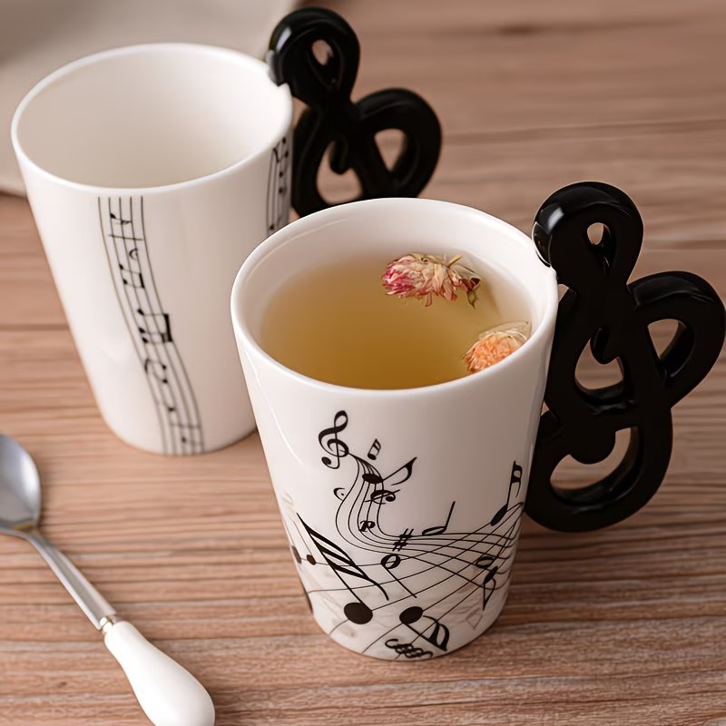 Mug with Musical Note Design