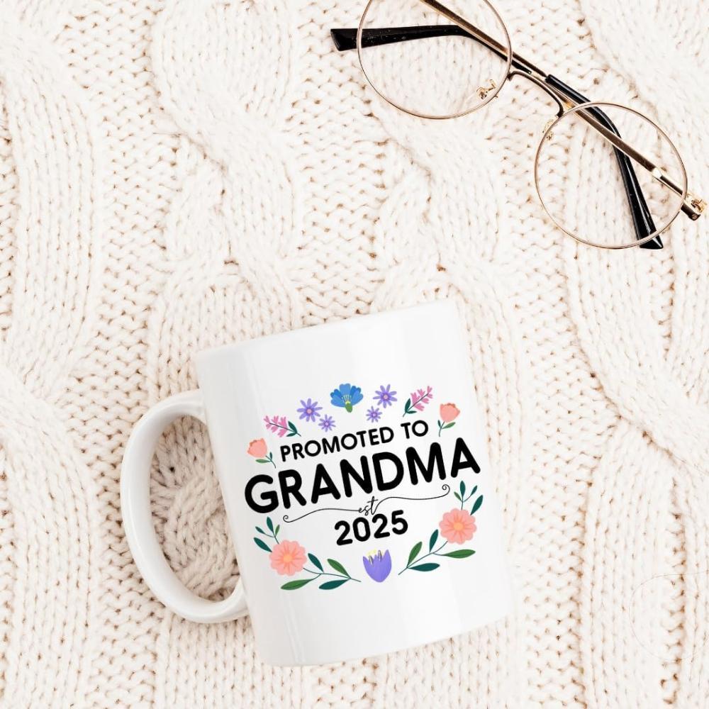 Promoted To Grandmas Mug