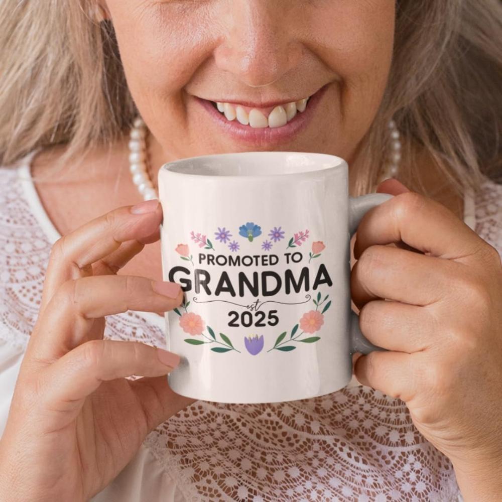 Promoted To Grandmas Mug
