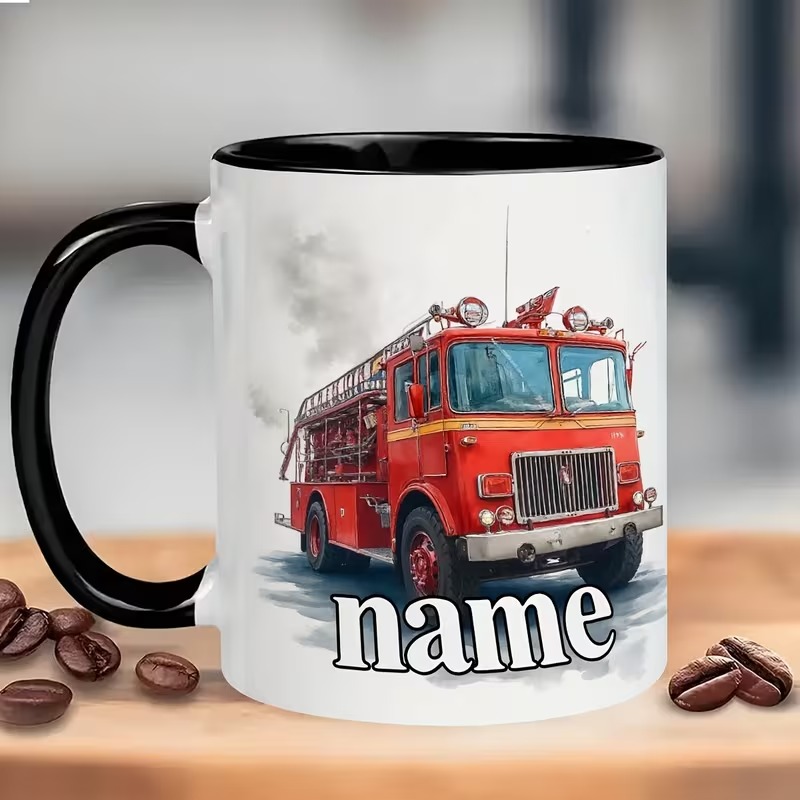 Fire Truck Mug
