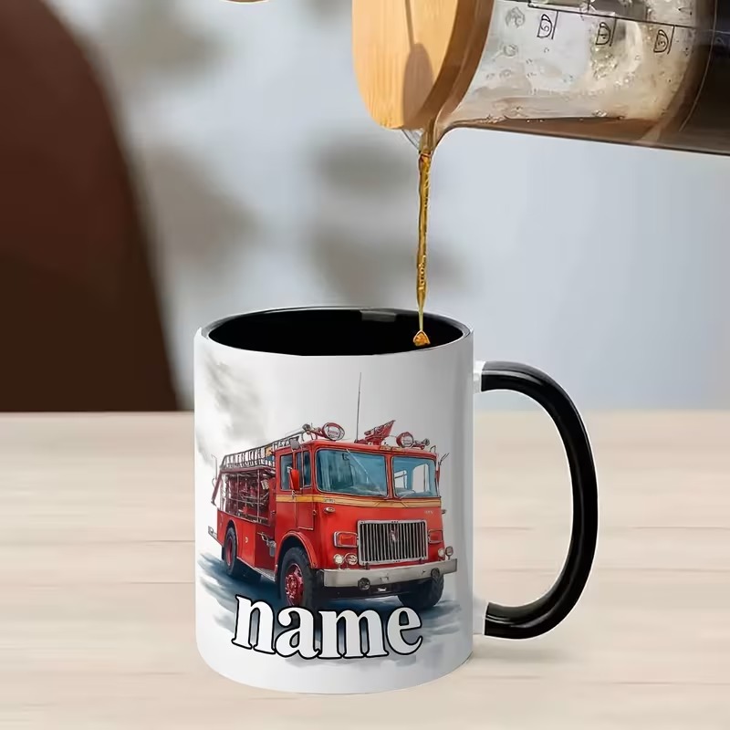 Fire Truck Mug