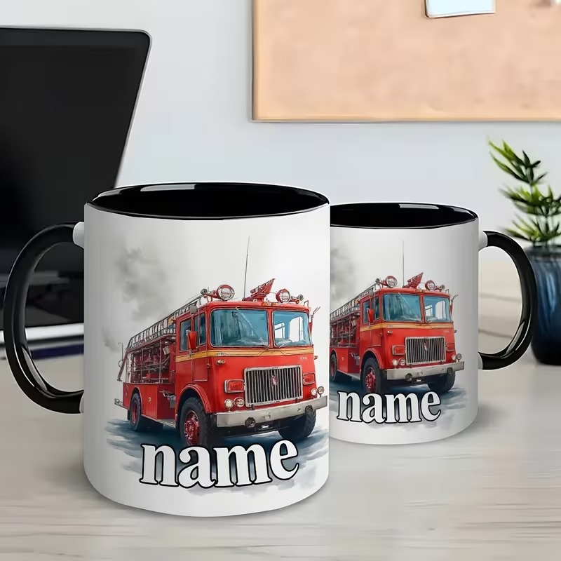 Fire Truck Mug