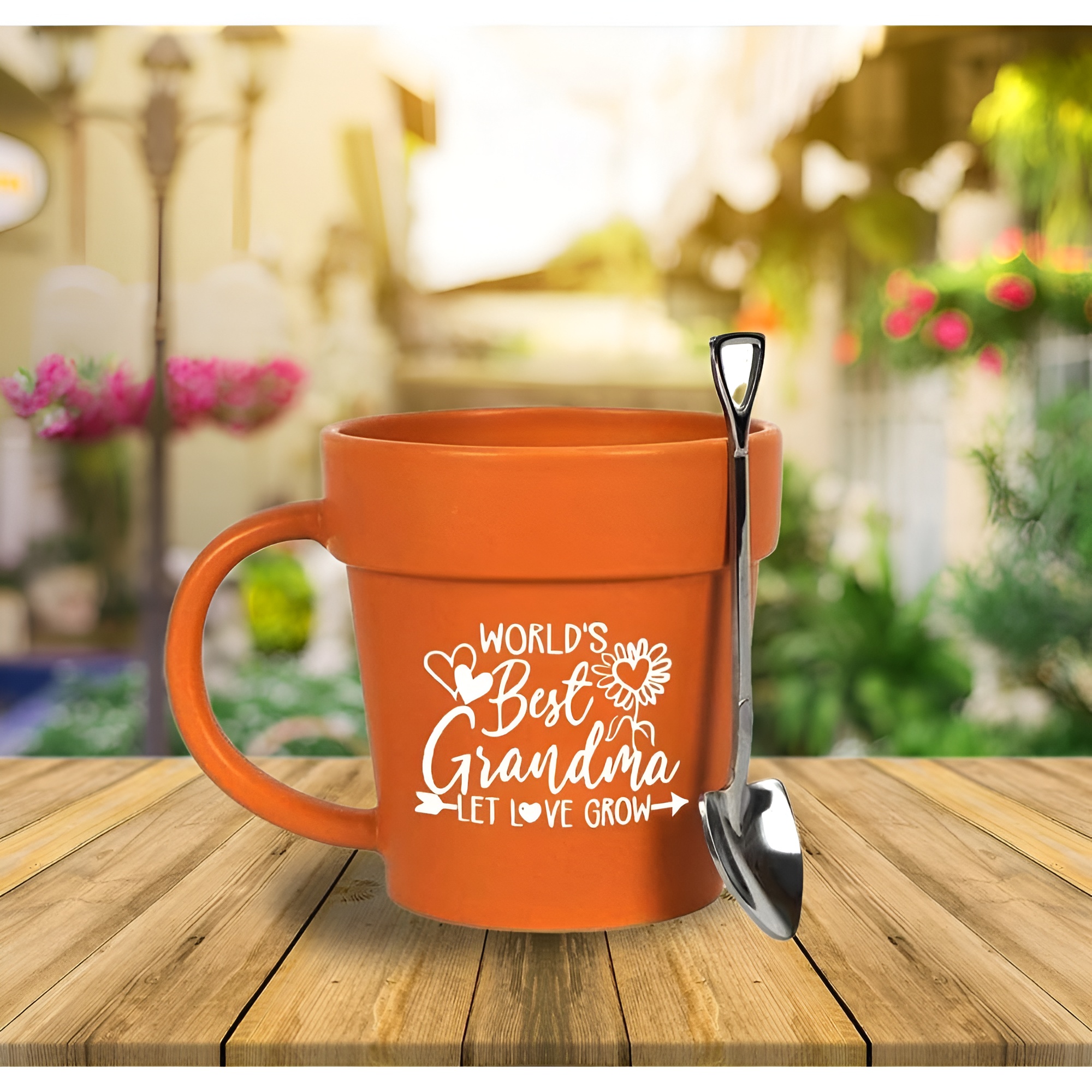 Funny Mug (Grandma) HandMade Gardening Gifts for Grandma
