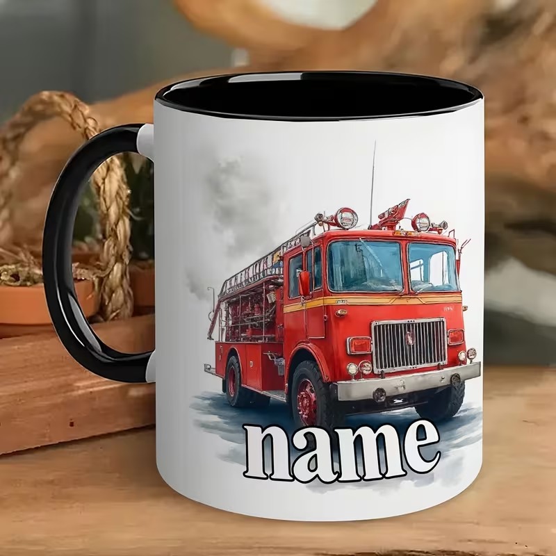 Fire Truck Mug