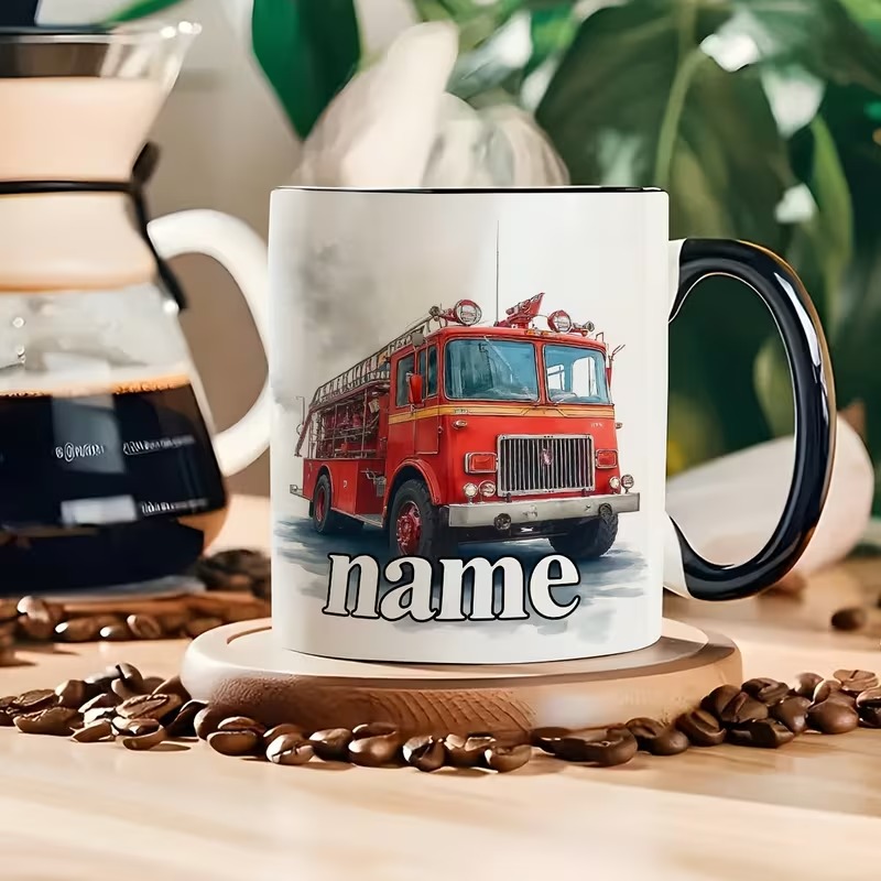 Fire Truck Mug