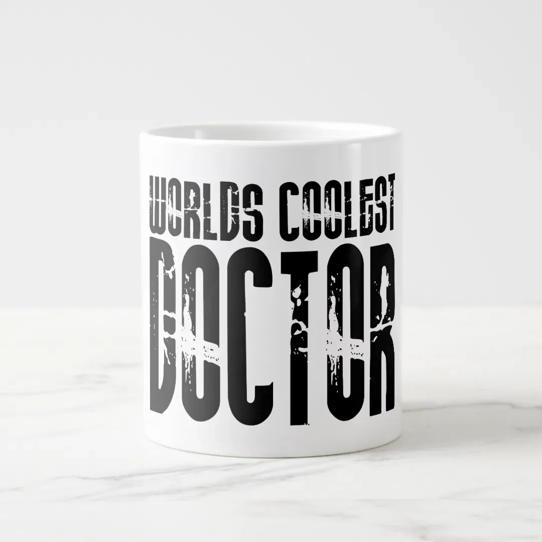 Worlds Coolest Doctor Giant Coffee Mug