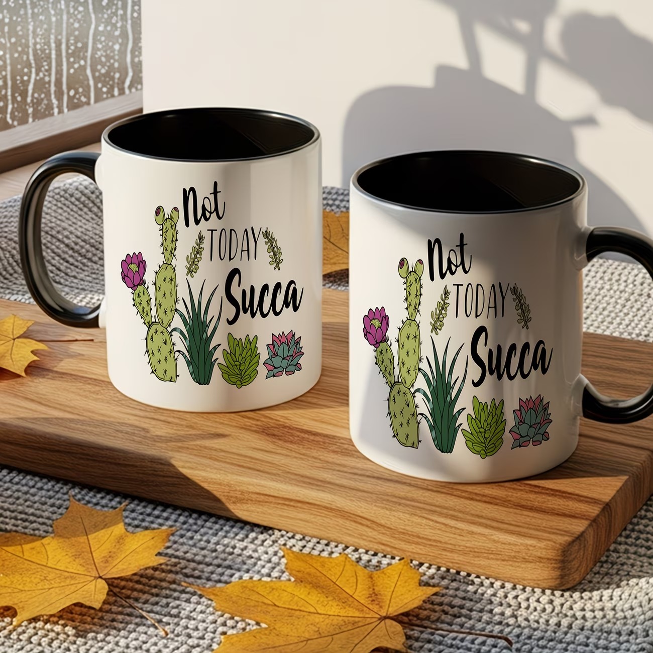 Cactus Garden Botanical Style Green And Pink Patterns