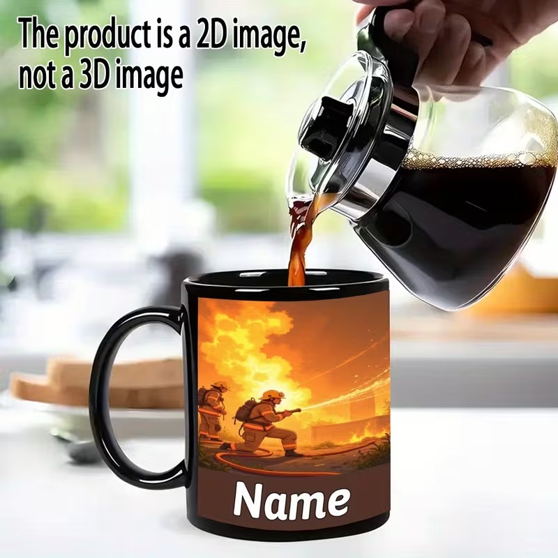 Customizable Firefighter Mug 