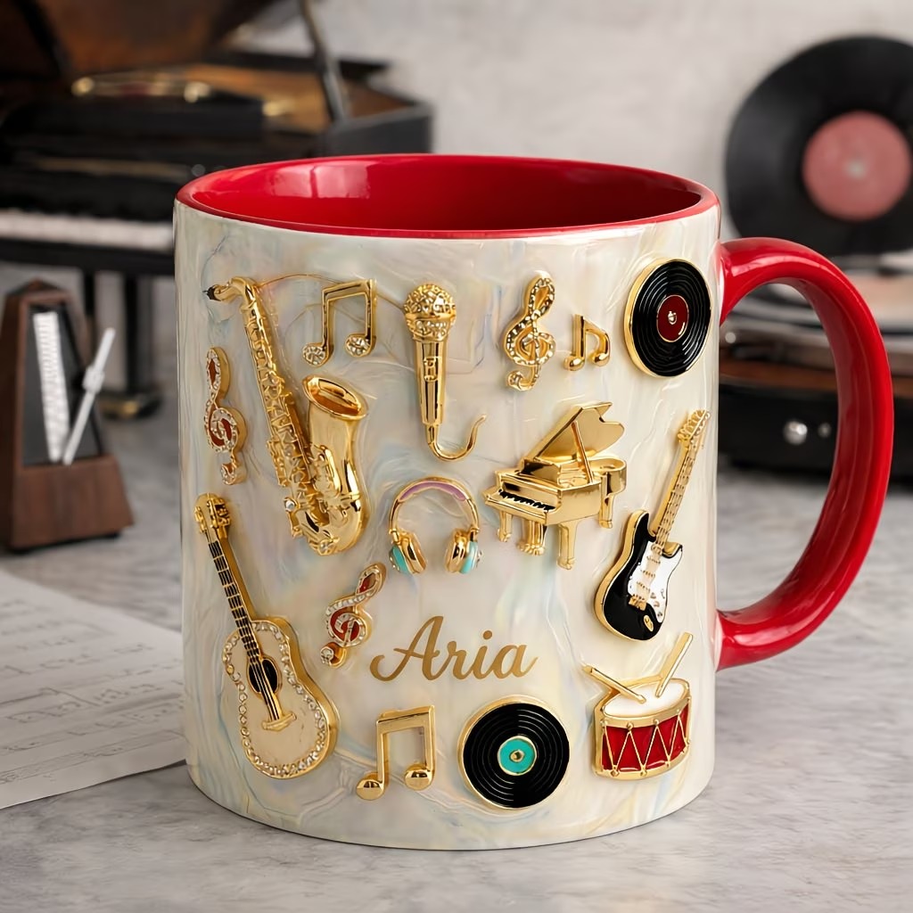 Personalized Musician Mug with Name