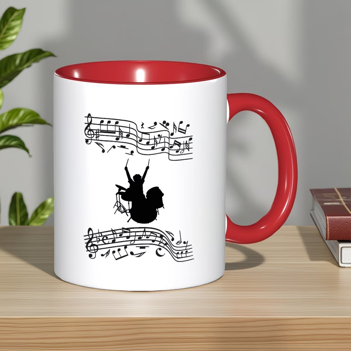 Rock Musician Mug Compatible for Rock Fans