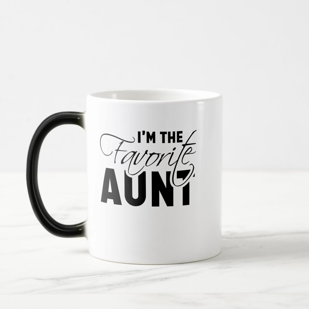 I'm The Favorite Aunt Best Auntie Mug