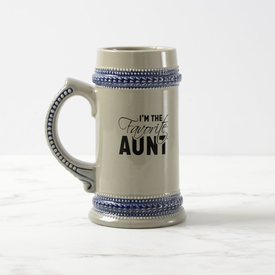 I'm The Favorite Aunt Best Auntie Travel Mug