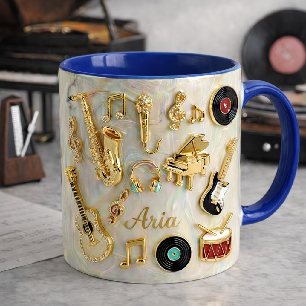 Personalized Musician Mug with Name