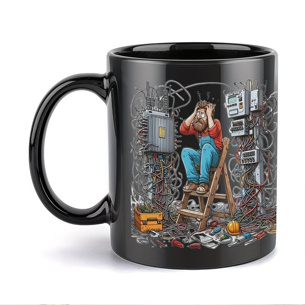 Funny Technician Design Coffee Mug