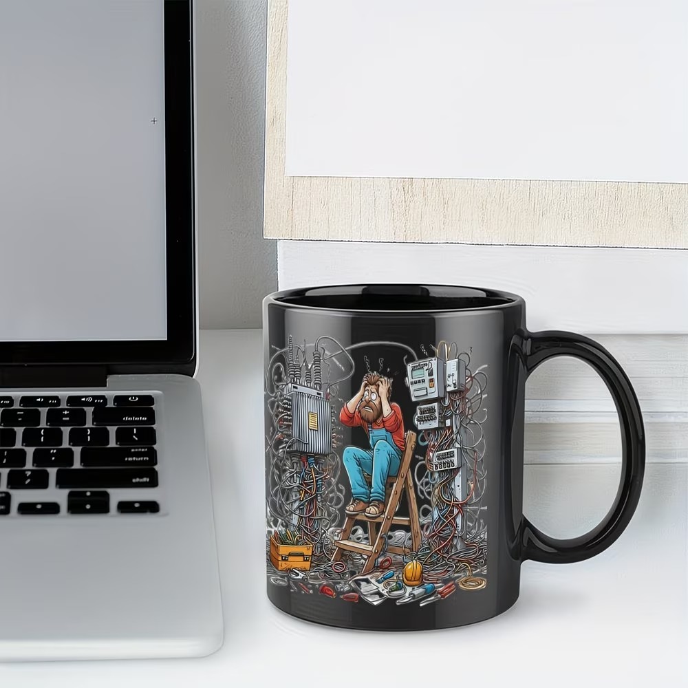 Funny Technician Design Coffee Mug