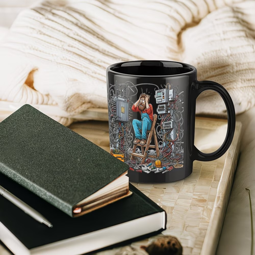 Funny Technician Design Coffee Mug