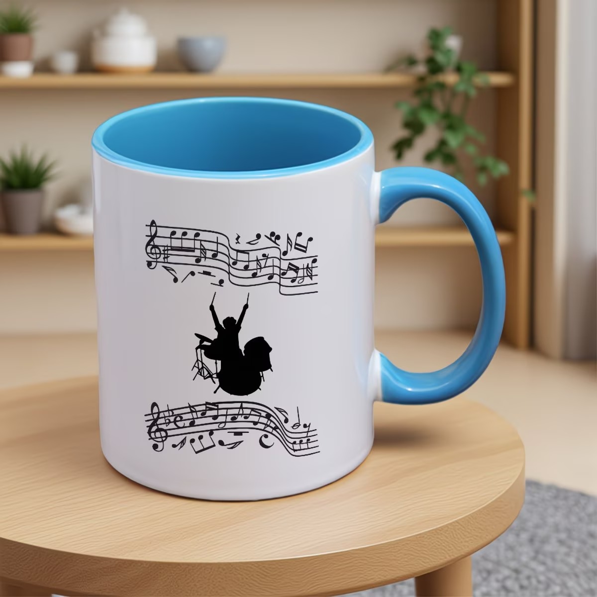 Rock Musician Mug Compatible for Rock Fans