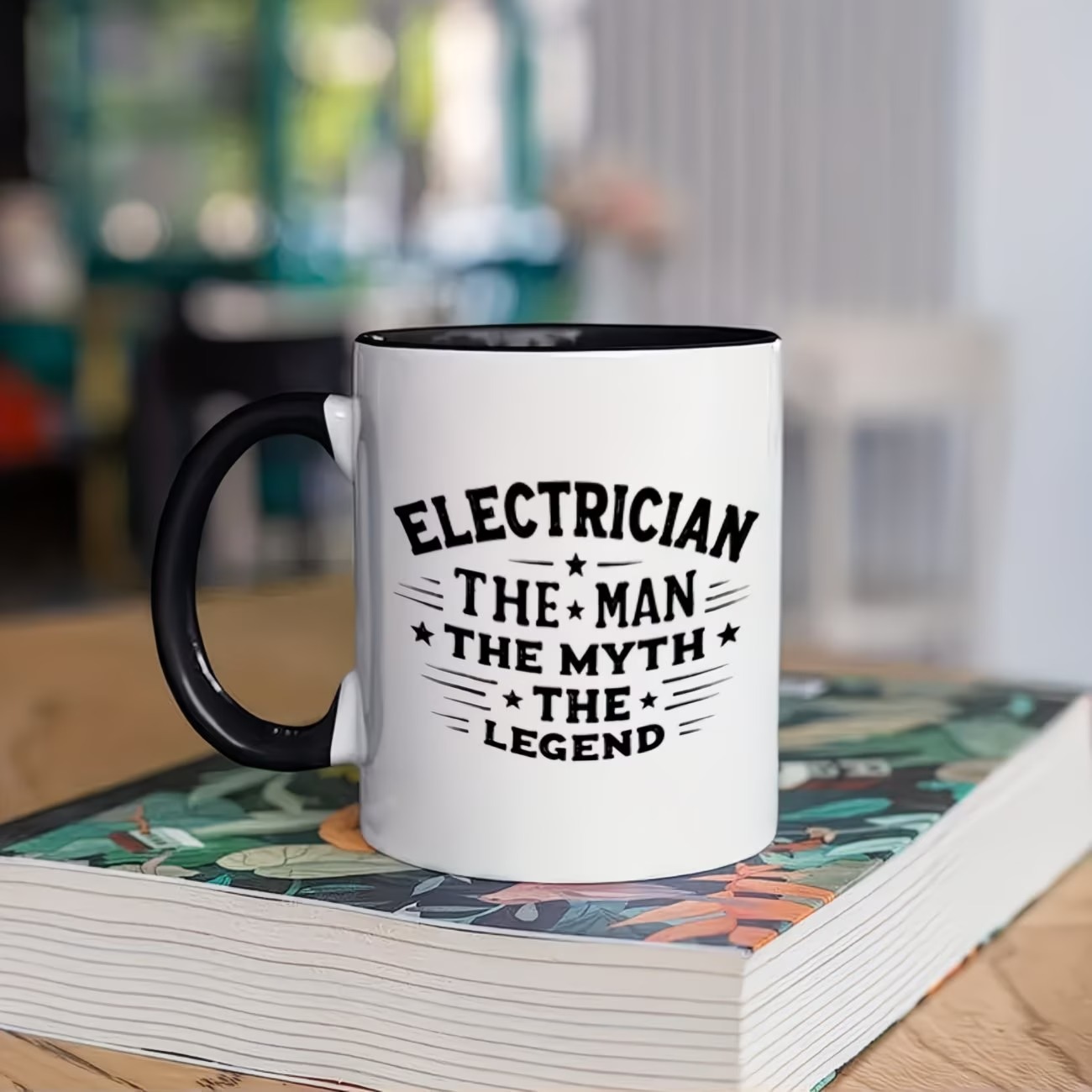 Electrician Stars Bold Mug