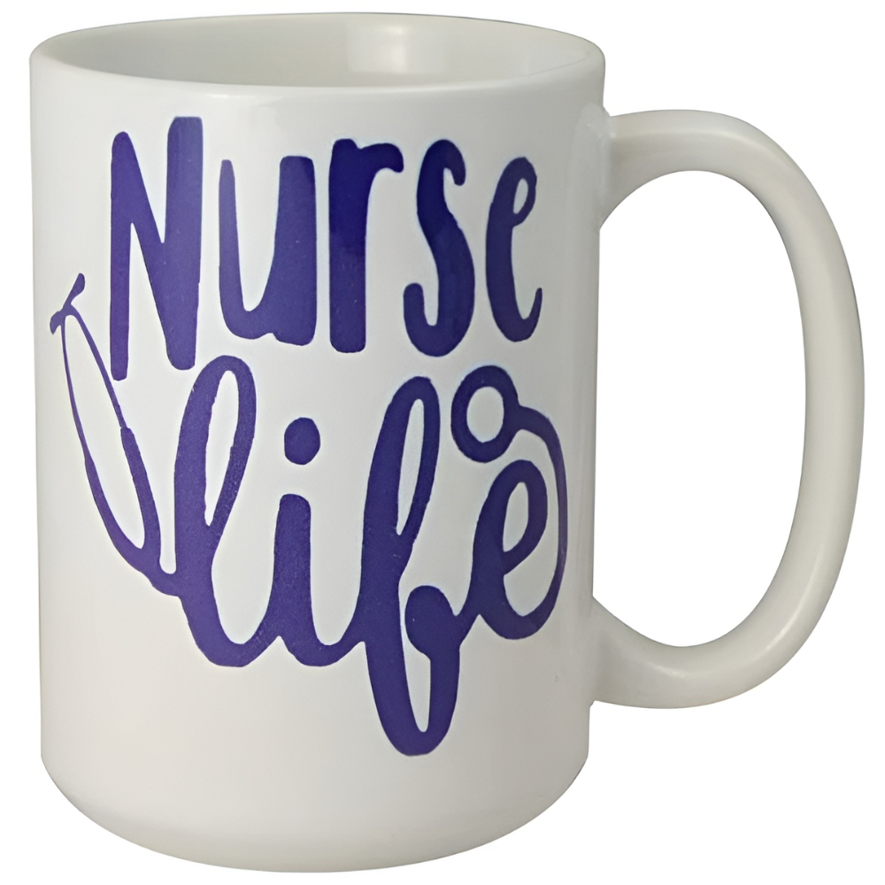 Nurse Life Ceramic Mug 15 oz