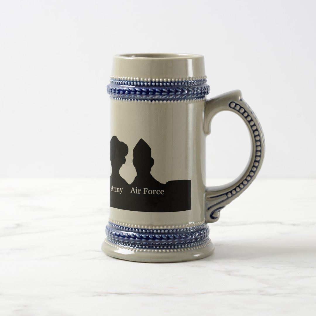 U.S. Military Branches Silhouettes Mug