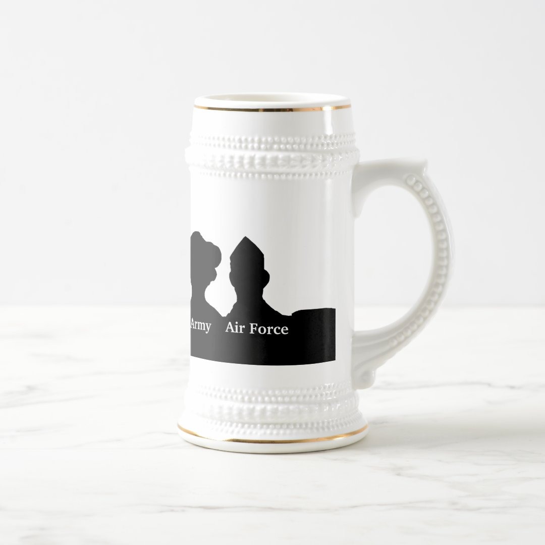 U.S. Military Branches Silhouettes Mug
