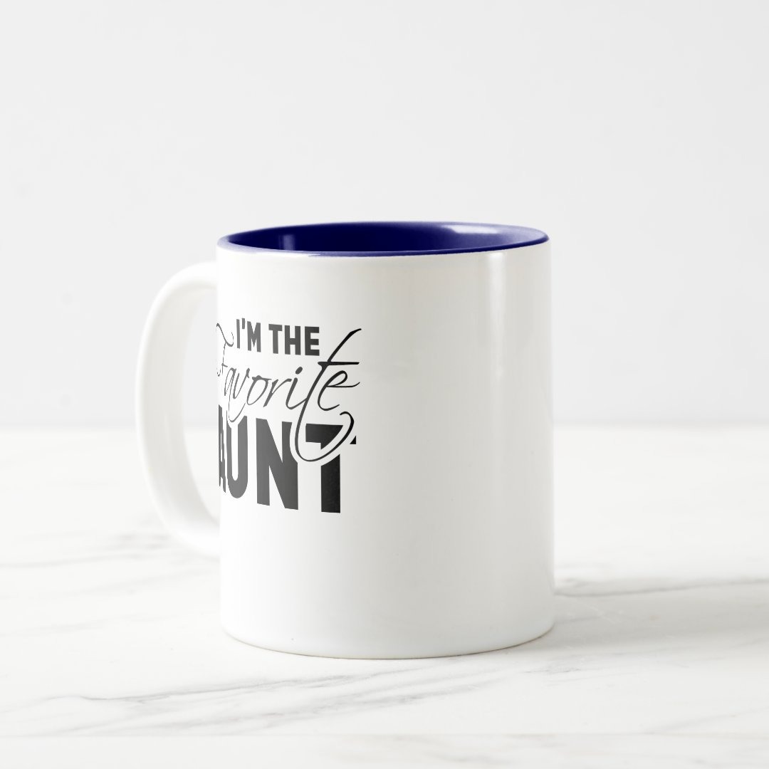 I'm The Favorite Aunt Best Auntie Mug