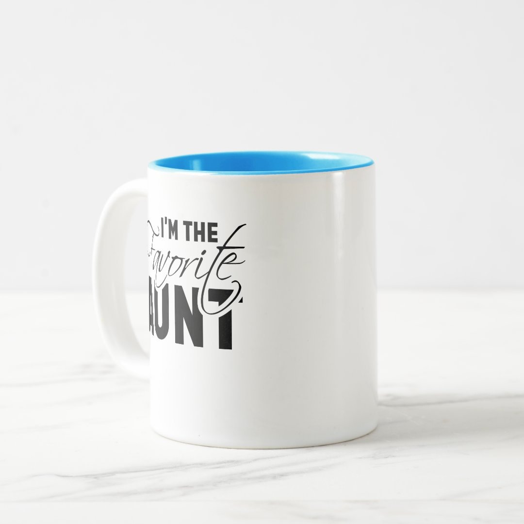 I'm The Favorite Aunt Best Auntie Mug