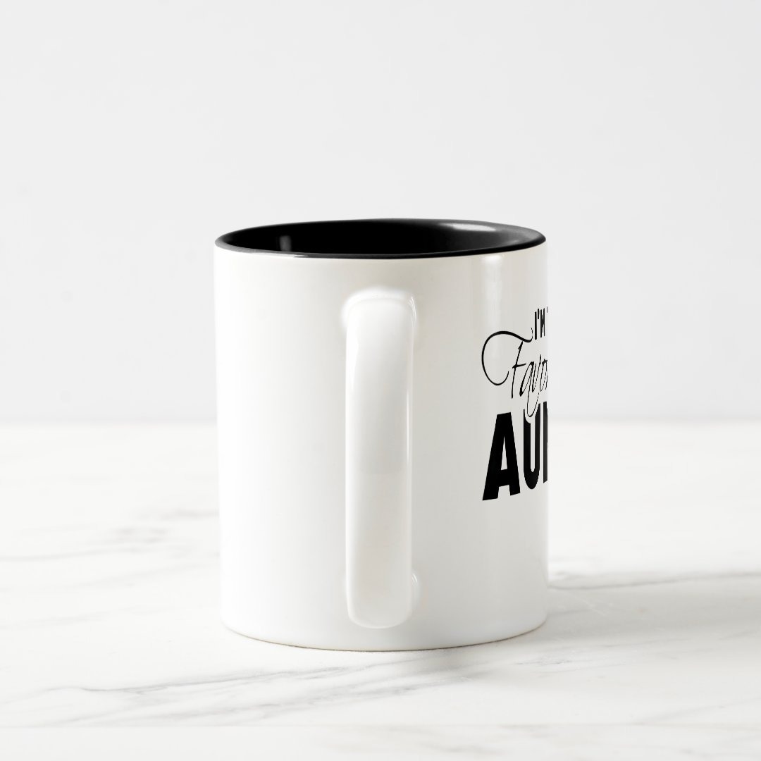I'm The Favorite Aunt Best Auntie Mug