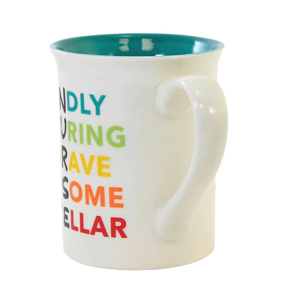 Nurse Anagram Engraved Mug