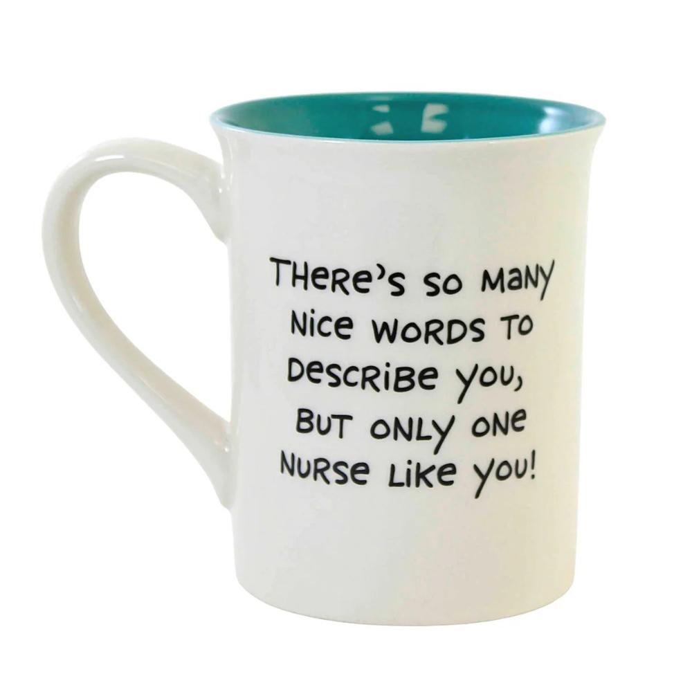 Nurse Anagram Engraved Mug