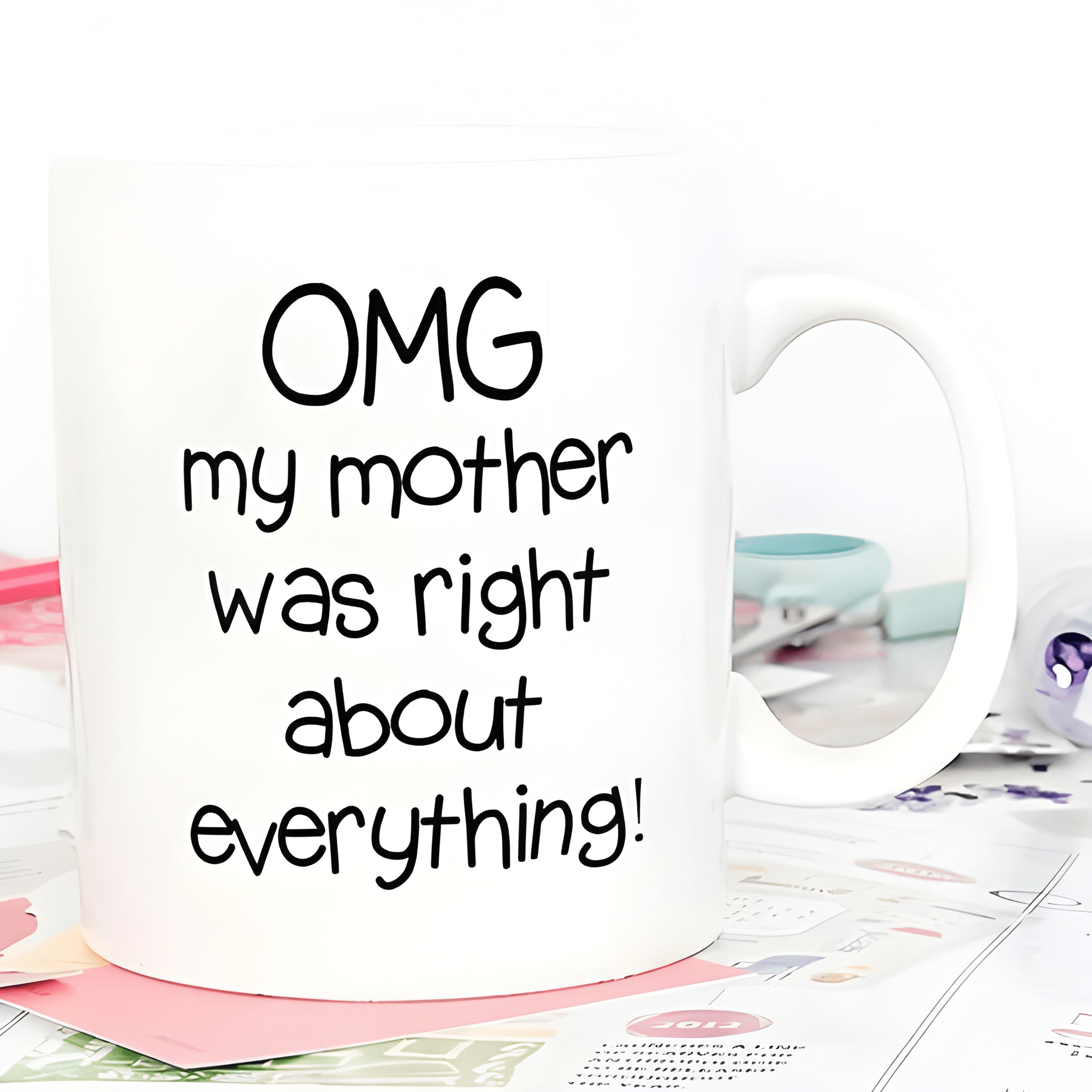 1 Piece 11Oz Ceramic Coffee Mug Funny Mom Mothers Day Gift Cup