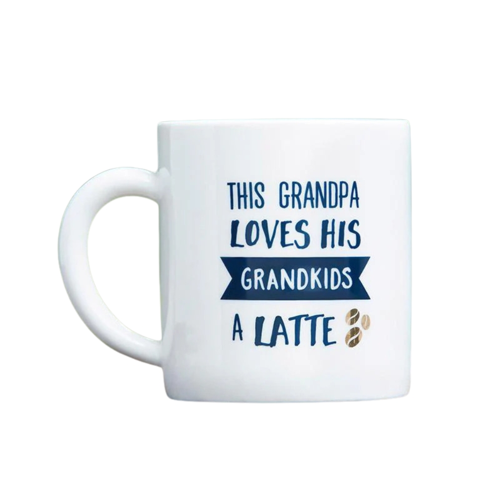 Grandpa Latte 16 oz White Coffee Mug