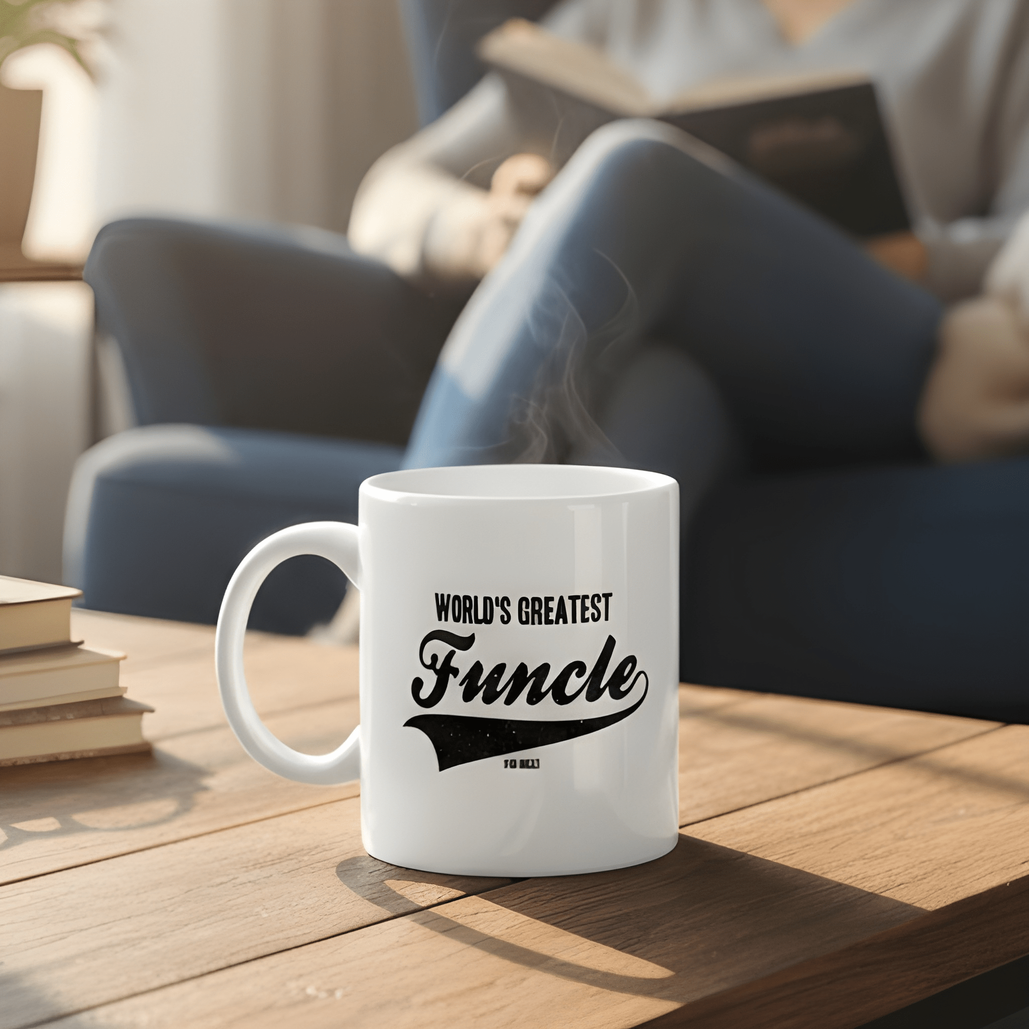 Ceramic Worlds Greatest Funcle Coffee Mug Novelty Drinkware