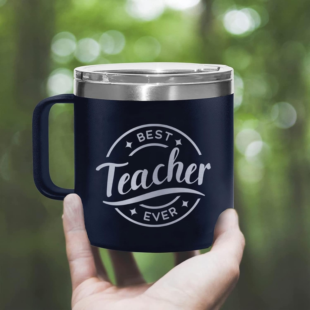 Best Teacher Ever Tumbler - Appreciation Gifts Ideas New Teacher Gifts for Men 