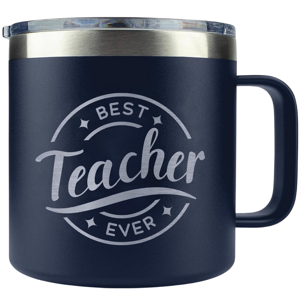 Best Teacher Ever Tumbler - Appreciation Gifts Ideas New Teacher Gifts for Men 