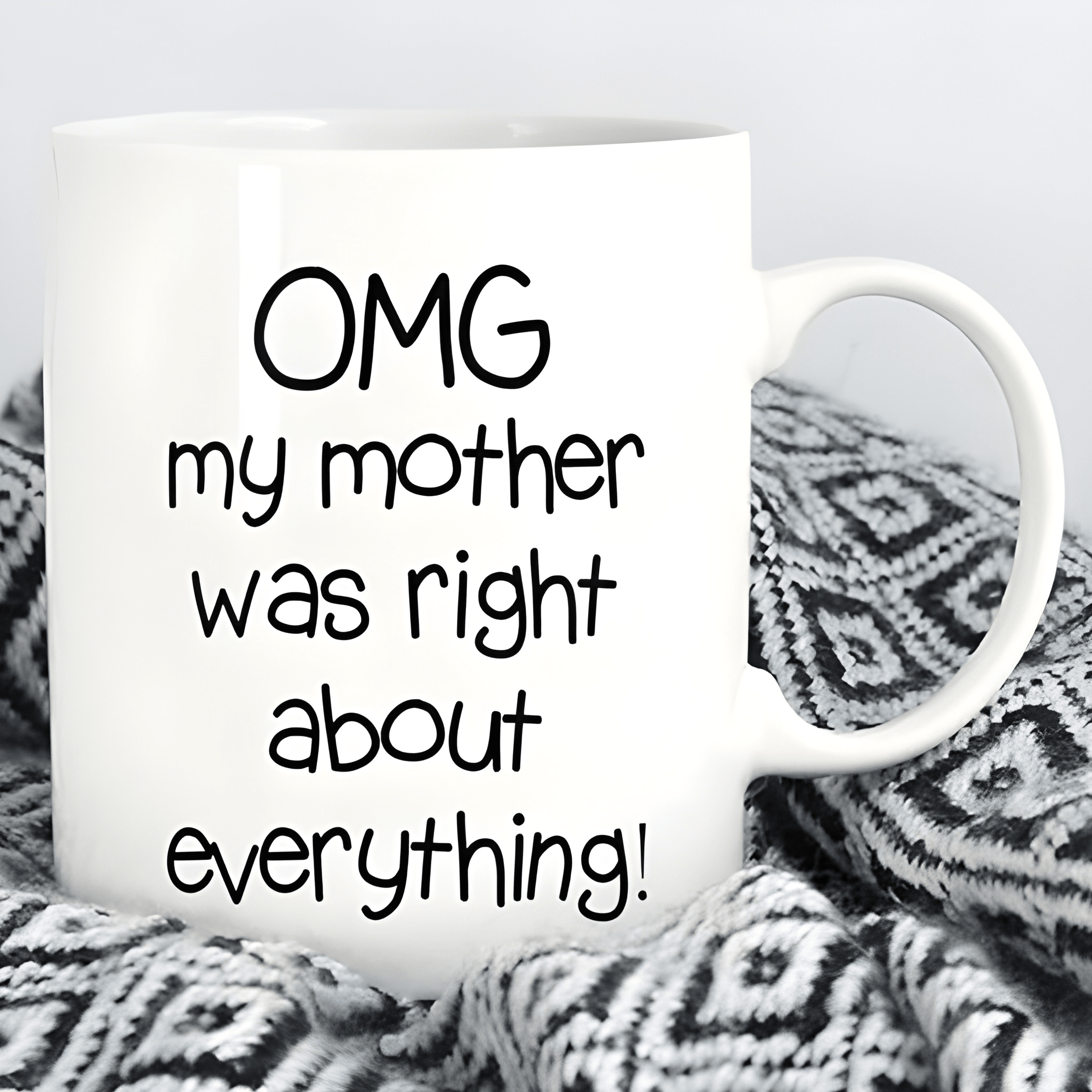 1 Piece 11Oz Ceramic Coffee Mug Funny Mom Mothers Day Gift Cup